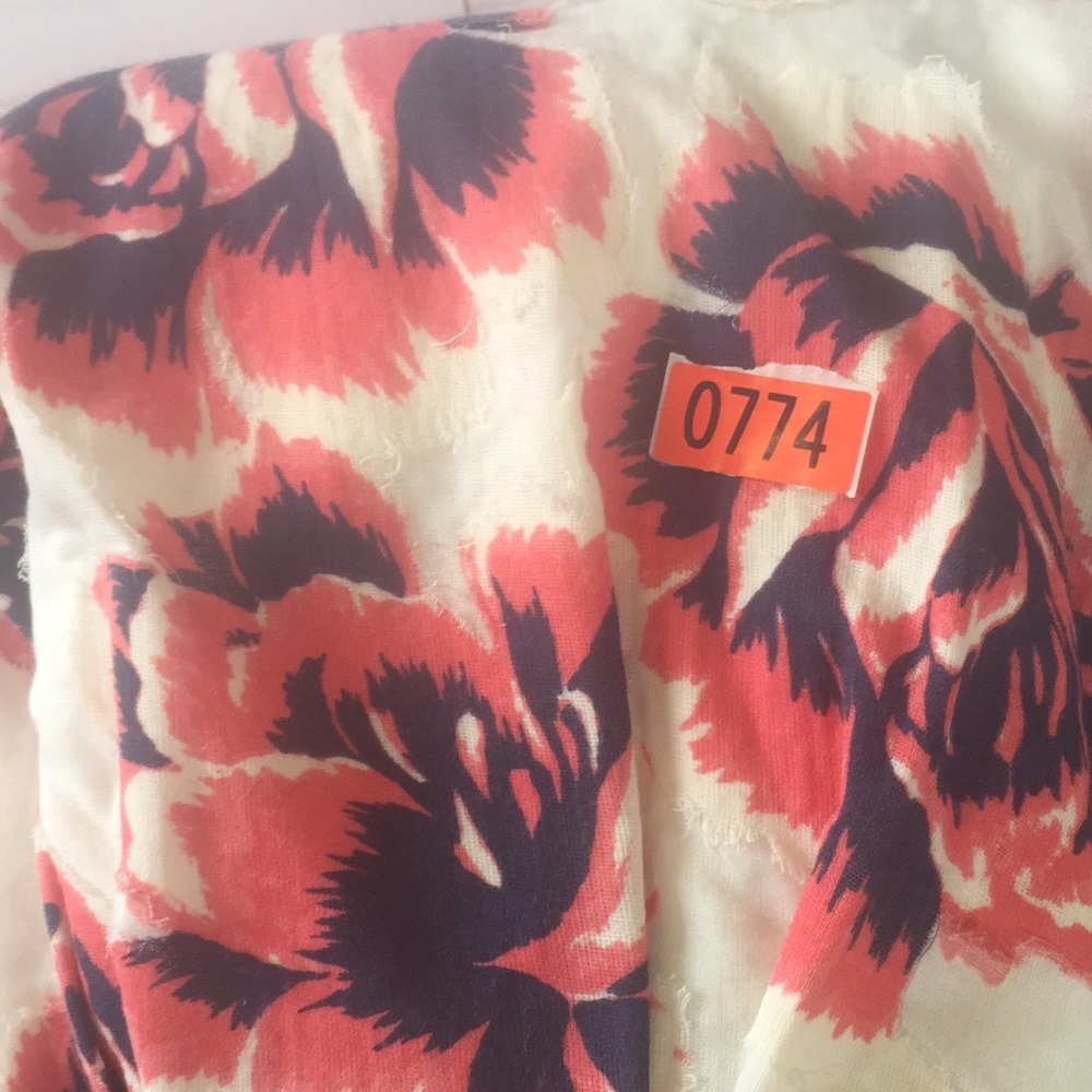 Anthropologie Porridge Floral appliqué Dress Sz 12 - Picture 6 of 9